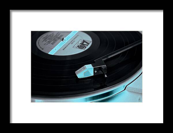 Records Framed Print featuring the photograph Groovy Baby by Pennie McCracken
