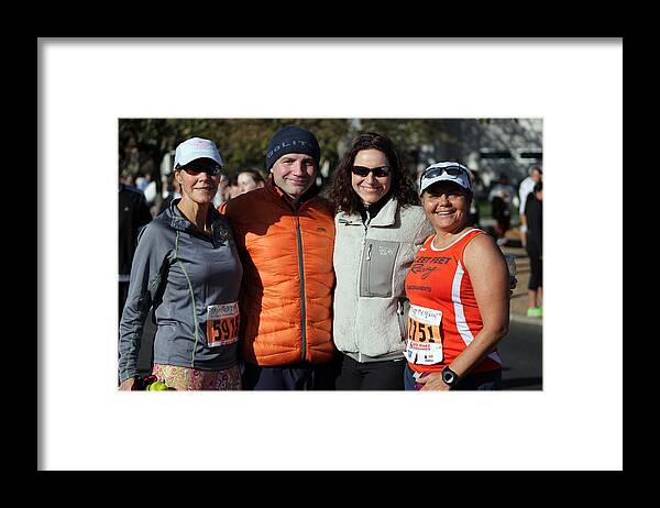 Run To Feed The Hungry 2013 Framed Print featuring the photograph Group by Randy Wehner