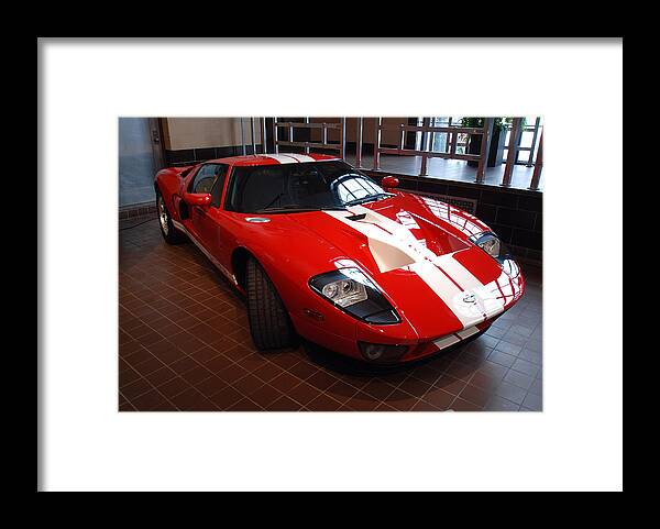 Automobiles Framed Print featuring the photograph G T by John Schneider