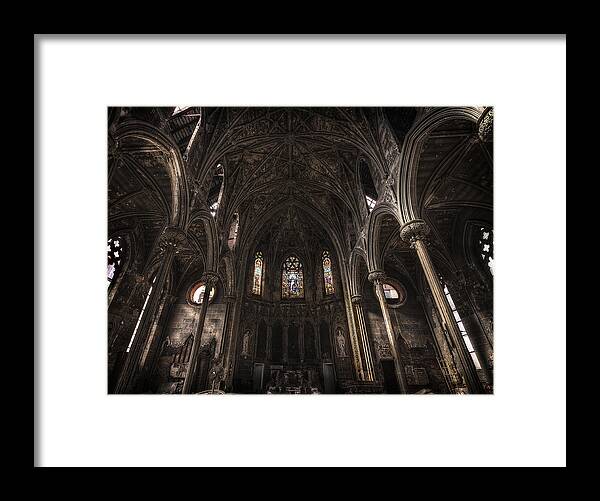 Abandoned Framed Print featuring the photograph Guided By The Light by Rob Dietrich