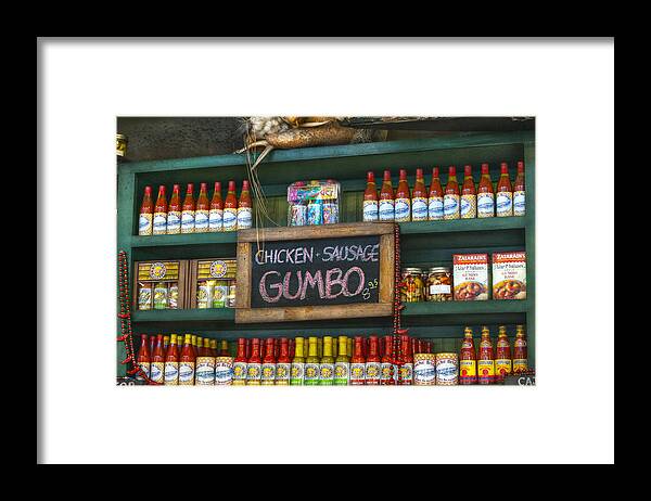 French Market Framed Print featuring the photograph Gumbo by Brenda Bryant