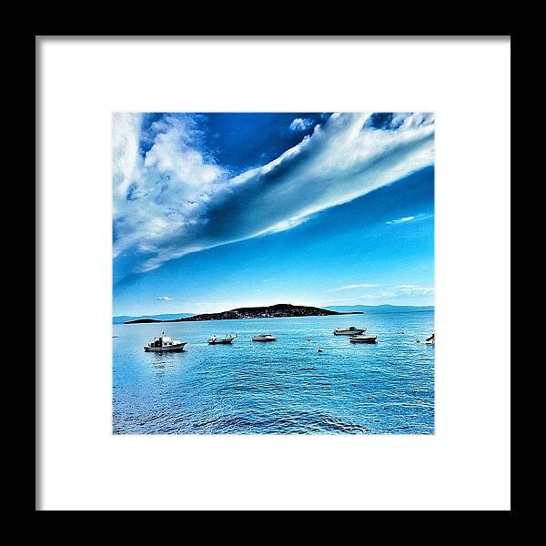 Turkey Framed Print featuring the photograph Gunaydin #life #sea #sun #love #best by Burakker Kerimoglu