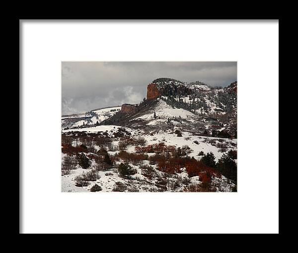 Gunnison National Park Framed Print featuring the photograph Gunnison National Park by Raymond Salani III