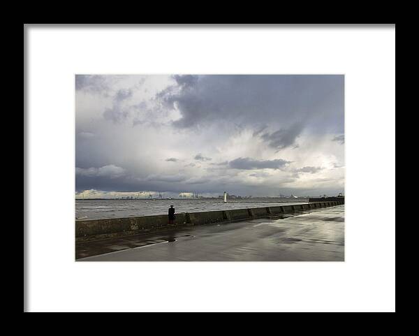 Man Framed Print featuring the photograph Guy in the Red Trousers by Spikey Mouse Photography