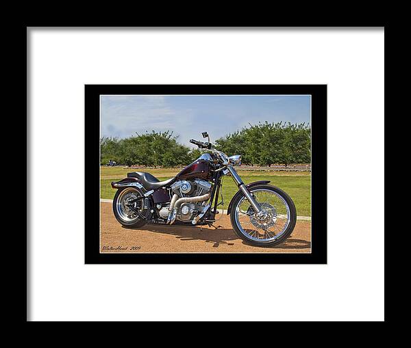  Framed Print featuring the photograph H-D_b by Walter Herrit