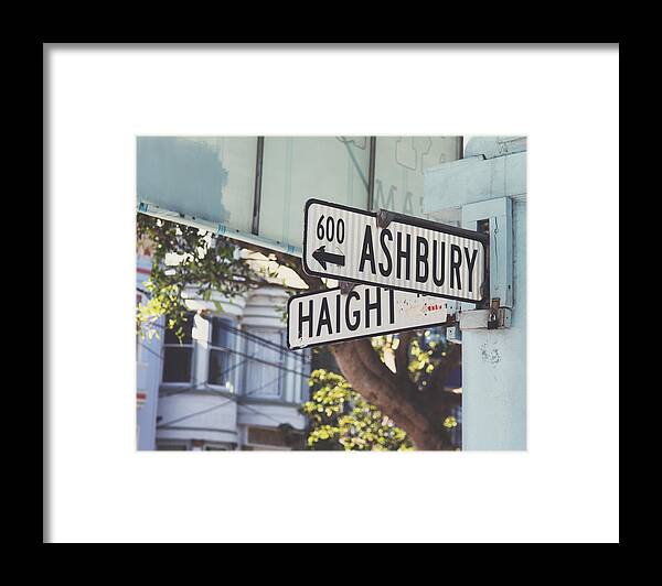 Haight Ashbury Framed Print featuring the photograph Haight Ashbury by Nastasia Cook