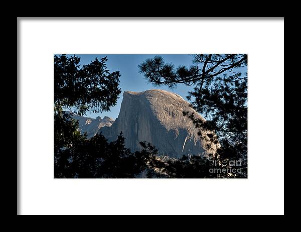 Yosemite Framed Print featuring the photograph Half Dome, Yosemite Np by Mark Newman