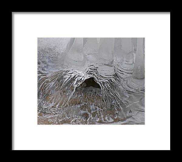 Winter Jewels Framed Print featuring the photograph Hall of the Mountain King by Alan Norsworthy