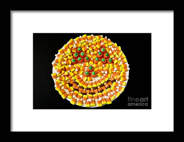 Halloween Framed Print featuring the photograph Halloween Candy by Anthony Sacco