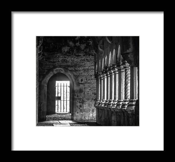 15th Century Framed Print featuring the photograph Halls of Quin Abbey by James Truett
