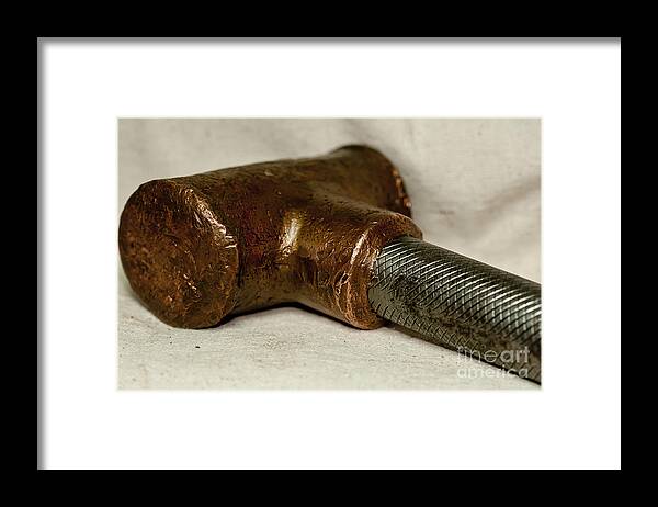 Tools Framed Print featuring the photograph Hammer by Wilma Birdwell