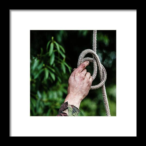 Blade Cutting Rope Photograph by Ron Koeberer - Pixels