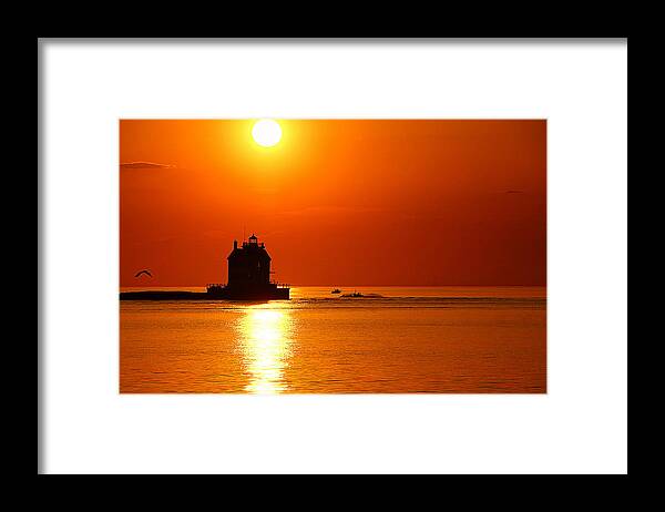  Framed Print featuring the photograph Harbor Cruise by Robert Bodnar