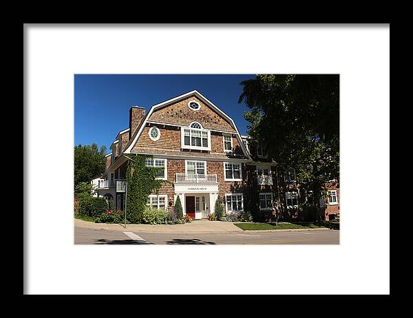 Harbour House Framed Print featuring the photograph Harbour House Niagara-on-the-Lake by Nicky Jameson