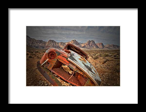 Classic Framed Print featuring the photograph Hard Right by Mark Ross