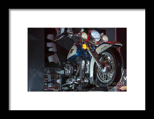 Las Vegas Framed Print featuring the photograph Harley of Vegas by Bob Phillips