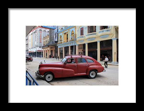 Havana Framed Print featuring the photograph Havana 32 by Andrew Fare