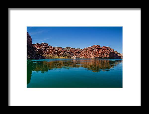 Lake Havasu Arizona Framed Print featuring the photograph Havasu Glass by April Reppucci