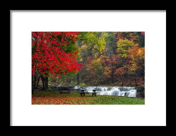 Mark Papke Framed Print featuring the photograph Have a seat by Mark Papke