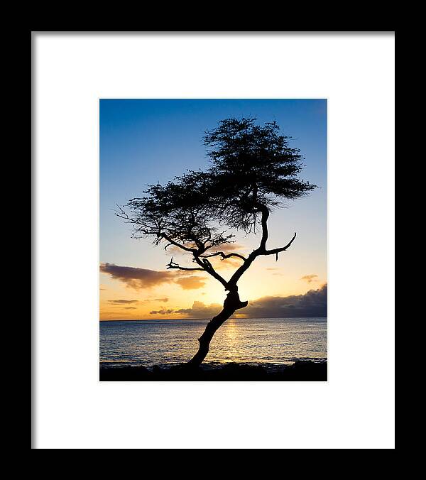 North Shore Framed Print featuring the photograph Hawaii Sunset by Georgette Grossman