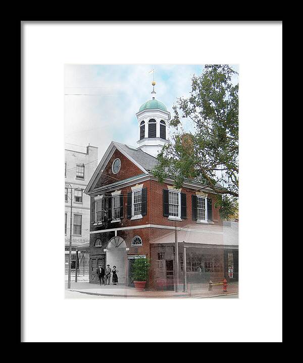 Philadelphia Framed Print featuring the photograph Head House by Eric Nagy