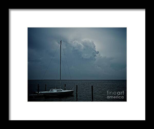 Lbi Framed Print featuring the photograph Head in the Clouds by Mark Miller