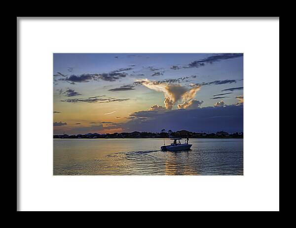 Florida Framed Print featuring the photograph Heading for Harbor by Tim Stanley