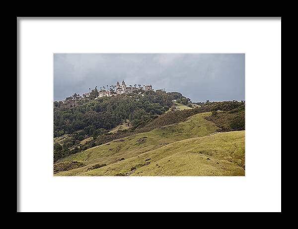 Photography Framed Print featuring the photograph Hearst Castle by Lee Kirchhevel