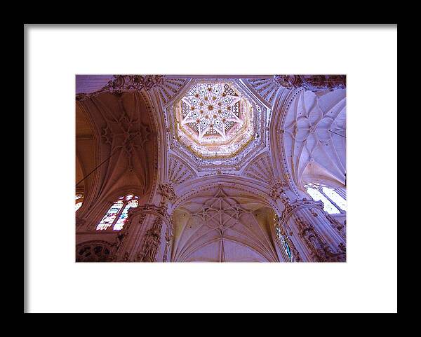 Burgos Cathedral Framed Print featuring the photograph Heavenly Gaze by HweeYen Ong