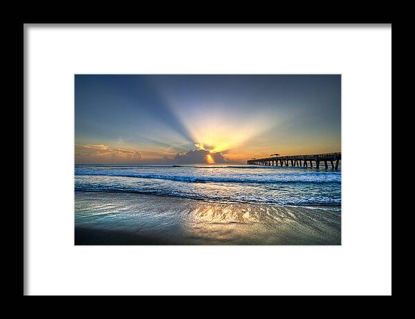 Palm Framed Print featuring the photograph Heaven's Door by Debra and Dave Vanderlaan