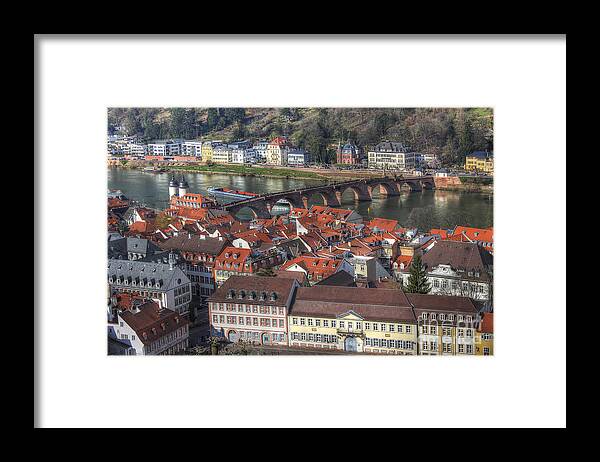 Heidelberg Framed Print featuring the photograph Heidelberg Germany 2 by Morgan Wright