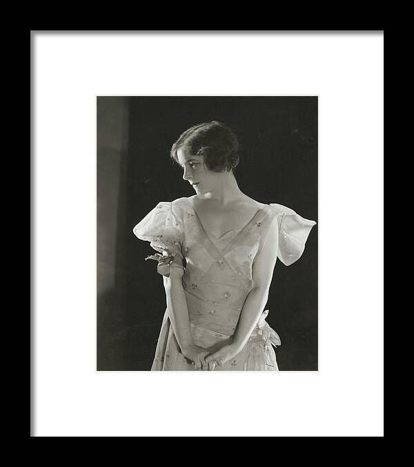 Portrait Framed Print featuring the photograph Helen Hayes In Mr. Gilhooley by Edward Steichen
