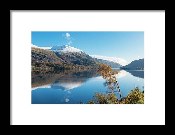 Scenics Framed Print featuring the photograph Helvellyn From Thirlmere, Lake District by John Finney Photography