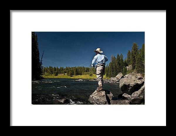 Snake River Framed Print featuring the photograph Henry's Fork by Ron White