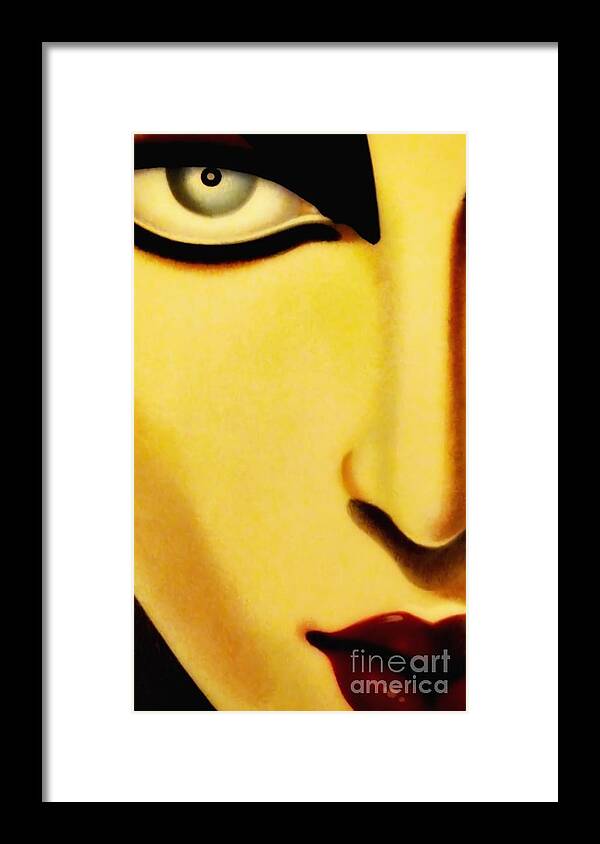 Newel Hunter Framed Print featuring the photograph Her Face by Newel Hunter