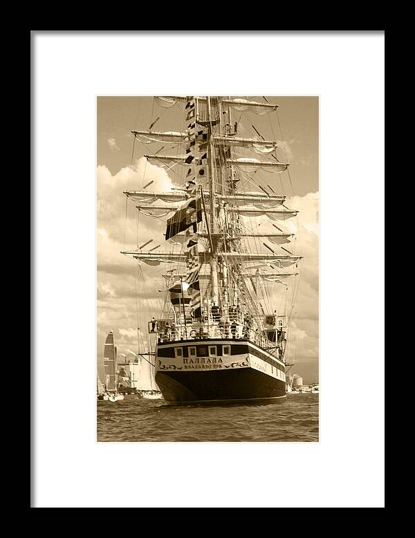 Transportation Framed Print featuring the photograph Her Russian Backside by Kym Backland