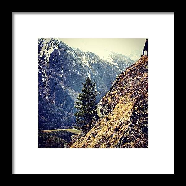 Outdoor Framed Print featuring the photograph Here's An Example Of My Husband's by Nina Bar Okin