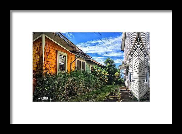 Hawaii Framed Print featuring the digital art Hiding in Hawaii by Bob Winberry