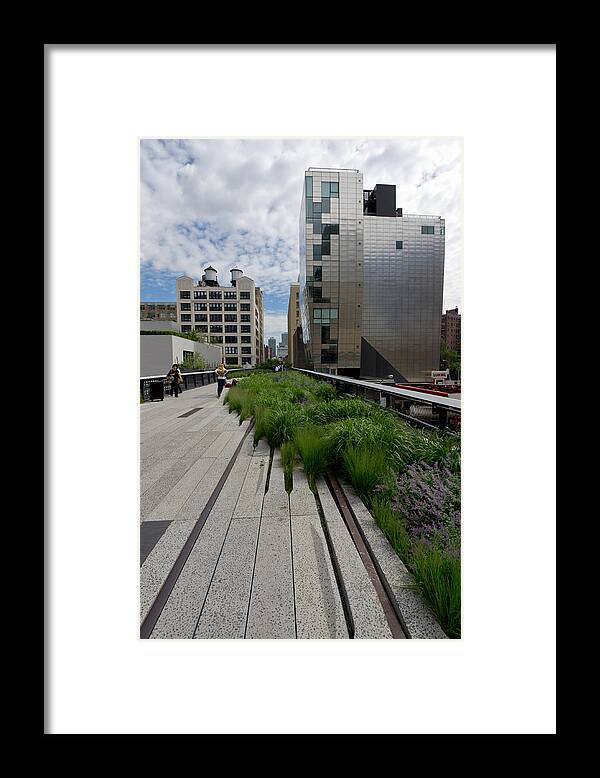 High Line Framed Print featuring the photograph High Line NYC by Gary Eason