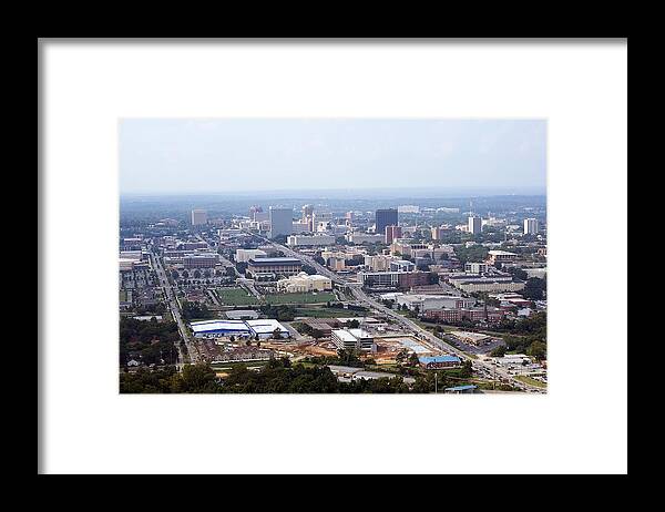 Columbia South Carolina Framed Print featuring the photograph High On Columbia by Joseph C Hinson