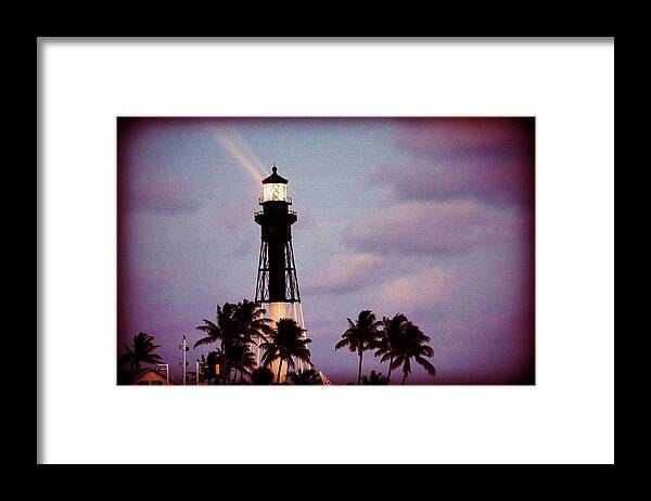 Inlet Framed Print featuring the photograph Hillsboro Inlet Lighthouse by Bill Howard