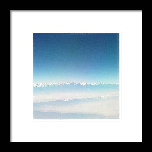 Beautiful Framed Print featuring the photograph Himalayas Range by Raimond Klavins
