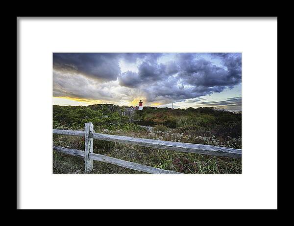 Usa Framed Print featuring the photograph Historic Nauset Lighthouse by Kate Hannon