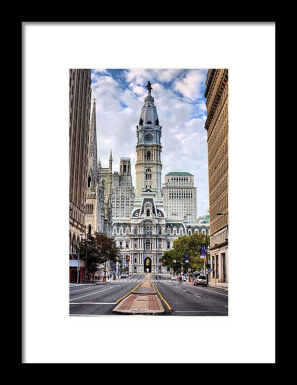 Philadelphia Framed Print featuring the photograph Historic Philly by JC Findley