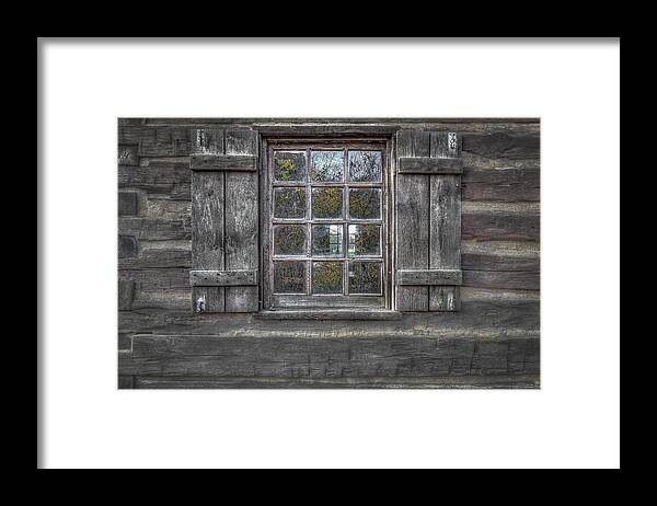 Alps Framed Print featuring the photograph Historical Window by Peter Lakomy