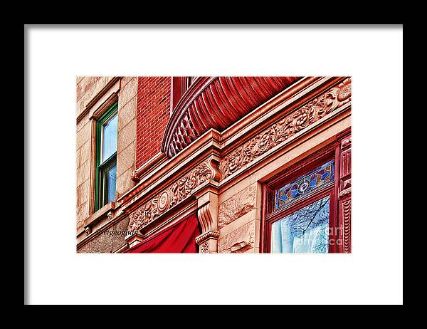 Hoboken Brownstones Framed Print featuring the photograph Hoboken Brownstone Art by Regina Geoghan