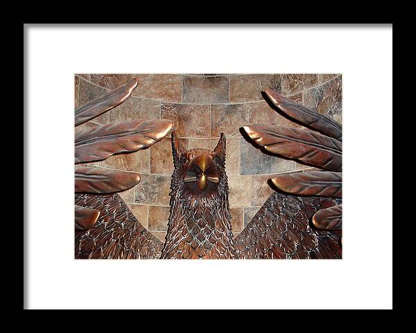Orlando Framed Print featuring the photograph Hogwarts Hippogriff Guardian by David Nicholls