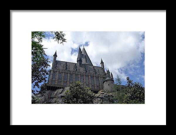 Richard Reeve Framed Print featuring the photograph Hogwarts School by Richard Reeve