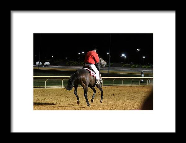 Hollywood Framed Print featuring the photograph Hollywood Casino at Charles Town Races - 121253 by DC Photographer