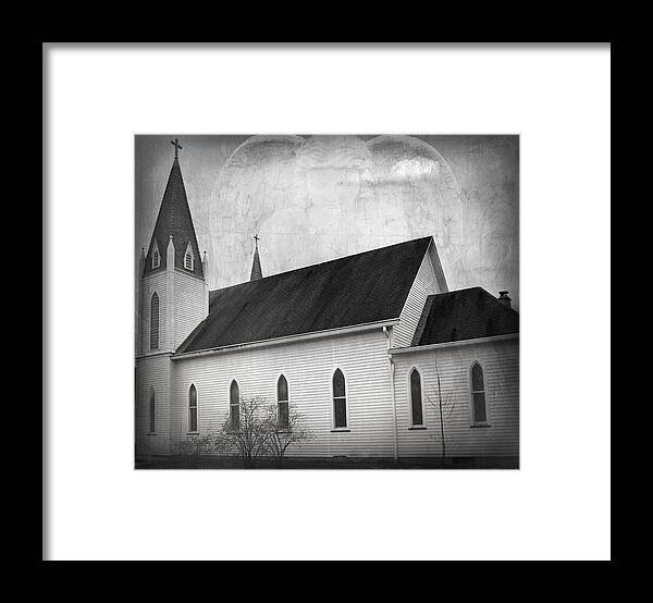Church Framed Print featuring the photograph Holy Angels Parish by Steven Michael